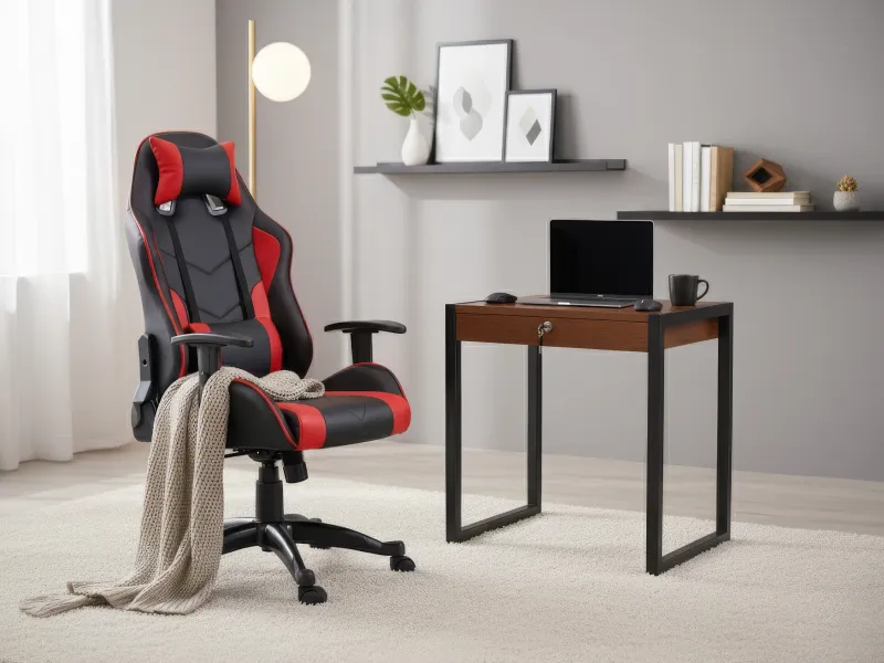 Crest Study Table with ProXtreme Gaming Chair